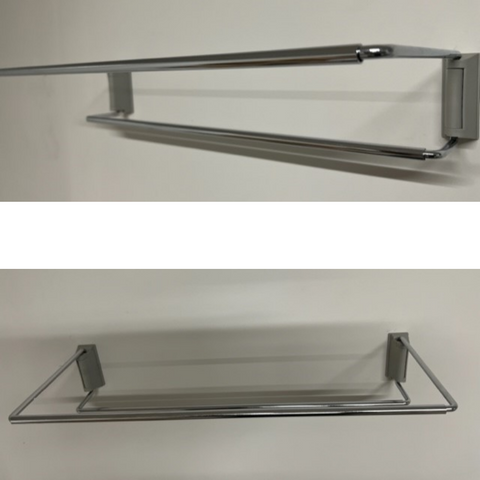 10 x Wall Mounted Shoe Racks with expandable width