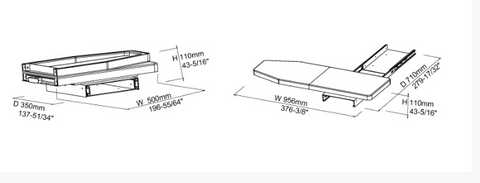 Folding Pull Out Ironing Board