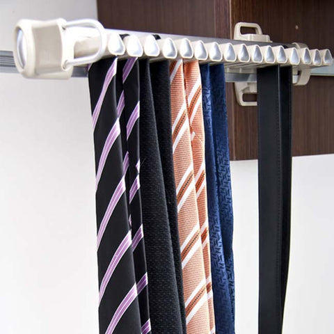 Pull Out Tie Rack