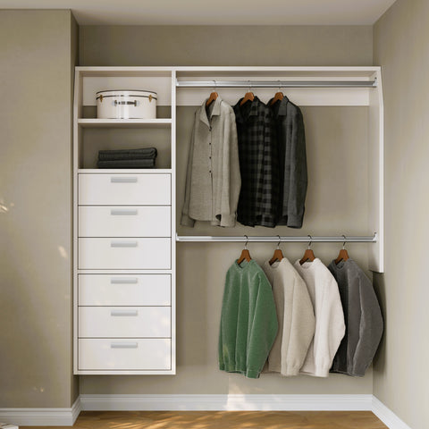 i-Robe Wardrobe 3B (6 x Drawers)