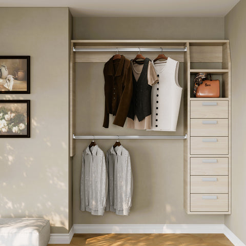 i-Robe Wardrobe 3C (6 x Drawers)