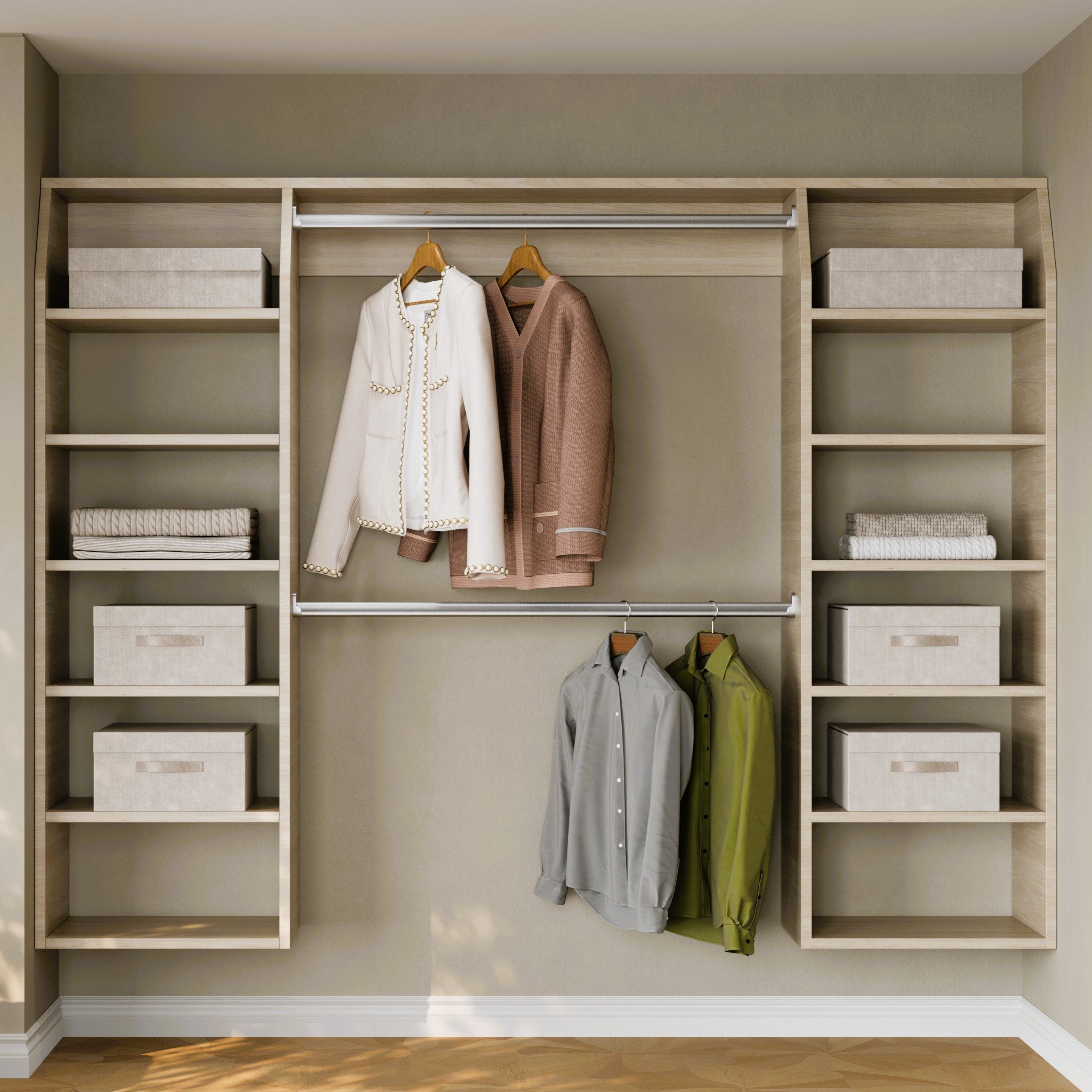 File Folder With Robe i-Robe Wardrobe 7 - Simply Wardrobes