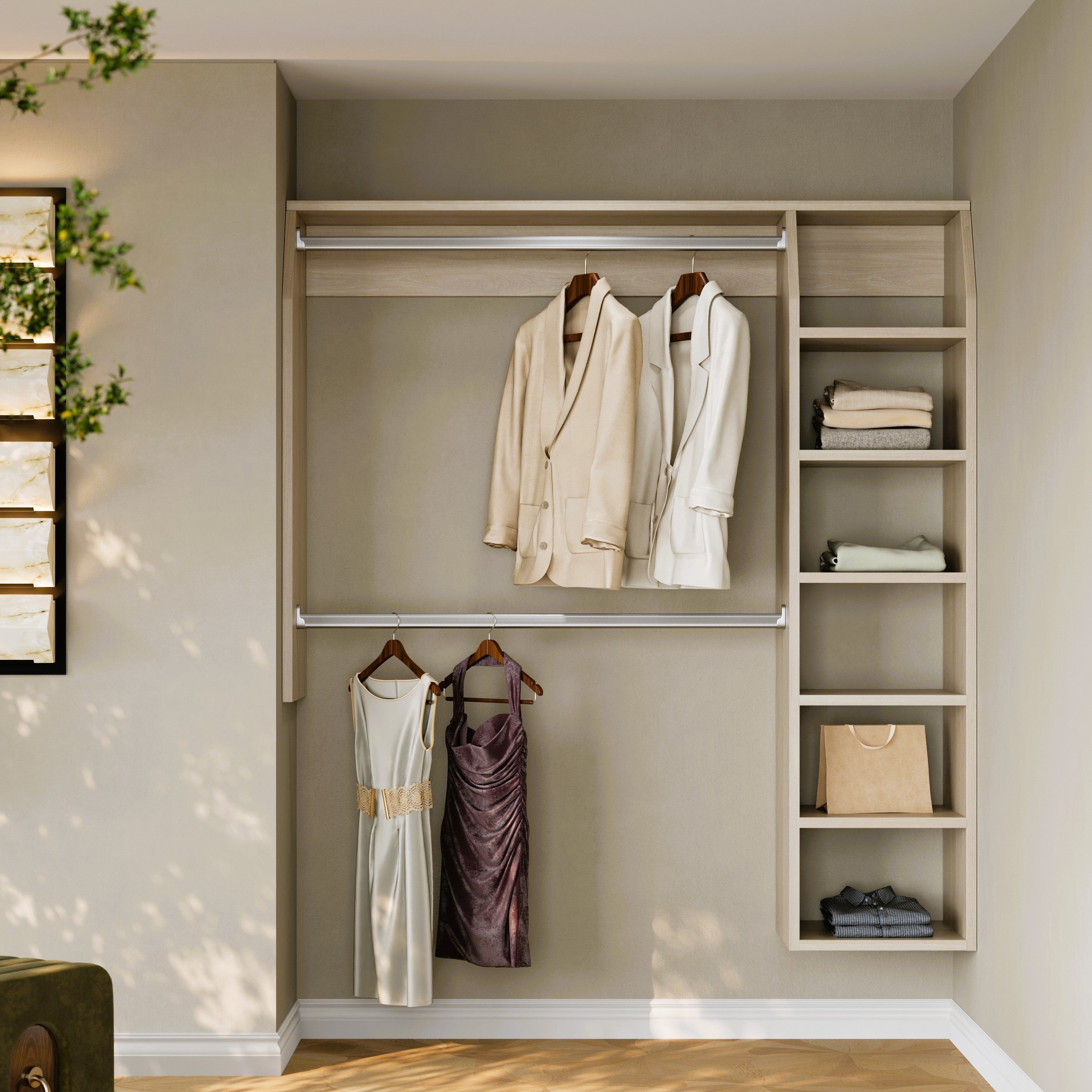 i-Robe Wardrobe 3A | Modular Wardrobe with Shelves – Simply Wardrobes