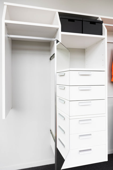 Pull Out Swivel Mirror